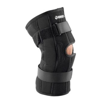 Hinged knee brace