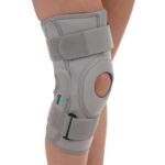 Neoprene hinged knee support